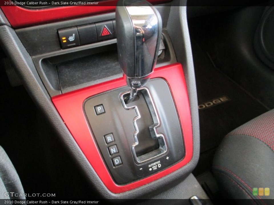 Dark Slate Gray/Red Interior Transmission for the 2010 Dodge Caliber Rush #82373437