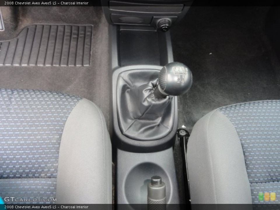 Charcoal Interior Transmission for the 2008 Chevrolet Aveo Aveo5 LS #82376938