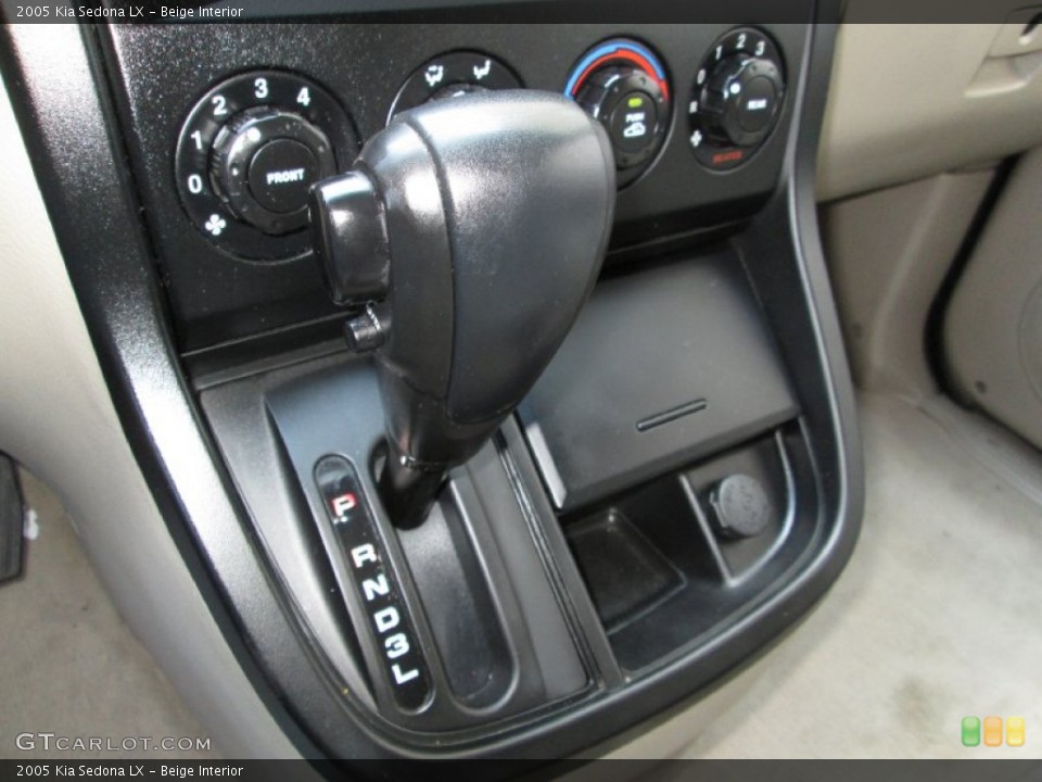 Beige Interior Transmission for the 2005 Kia Sedona LX #82377085