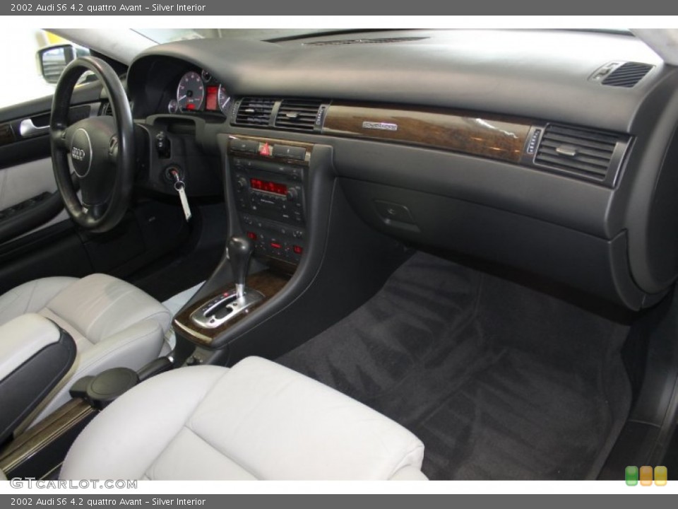 Silver Interior Dashboard for the 2002 Audi S6 4.2 quattro Avant #82377696