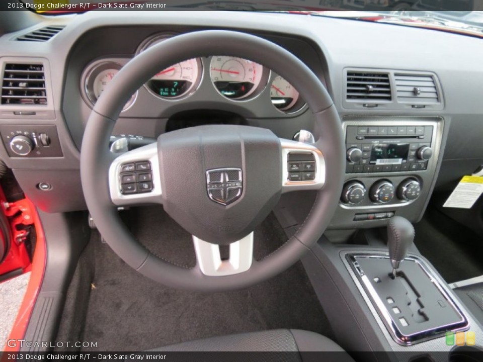 Dark Slate Gray Interior Dashboard for the 2013 Dodge Challenger R/T #82378348