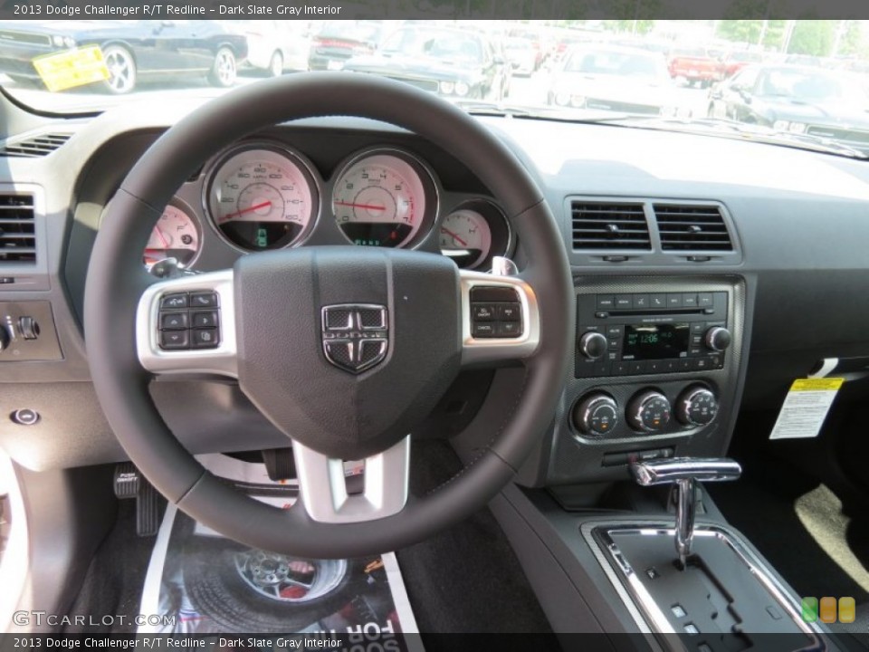 Dark Slate Gray Interior Dashboard for the 2013 Dodge Challenger R/T Redline #82378897