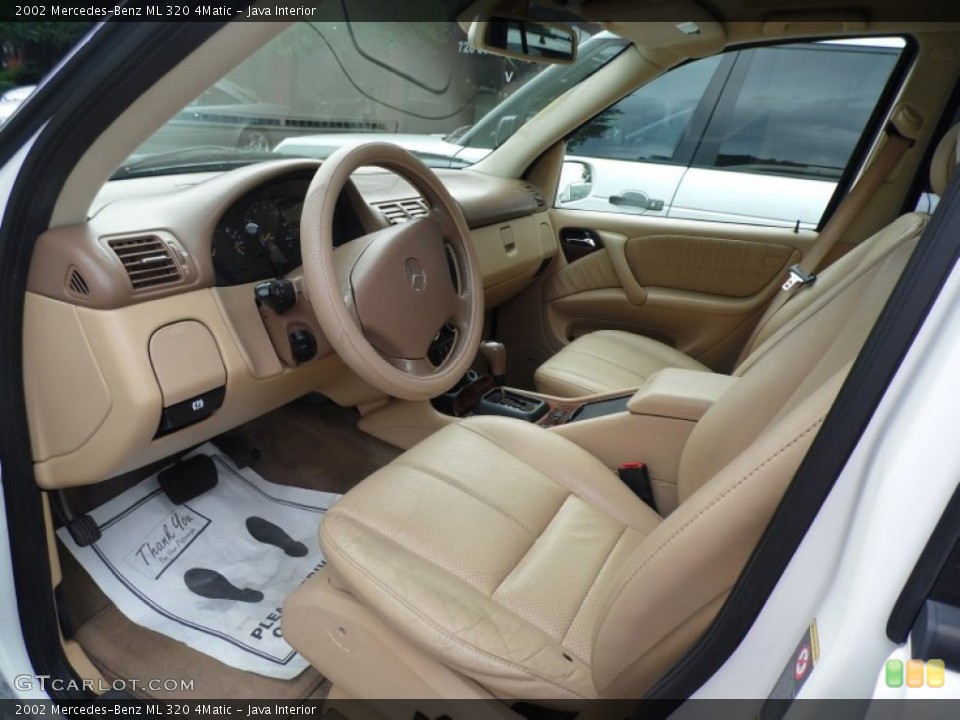 Java 2002 Mercedes-Benz ML Interiors