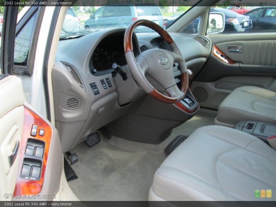 Ivory Interior Photo for the 2002 Lexus RX 300 AWD #82381585