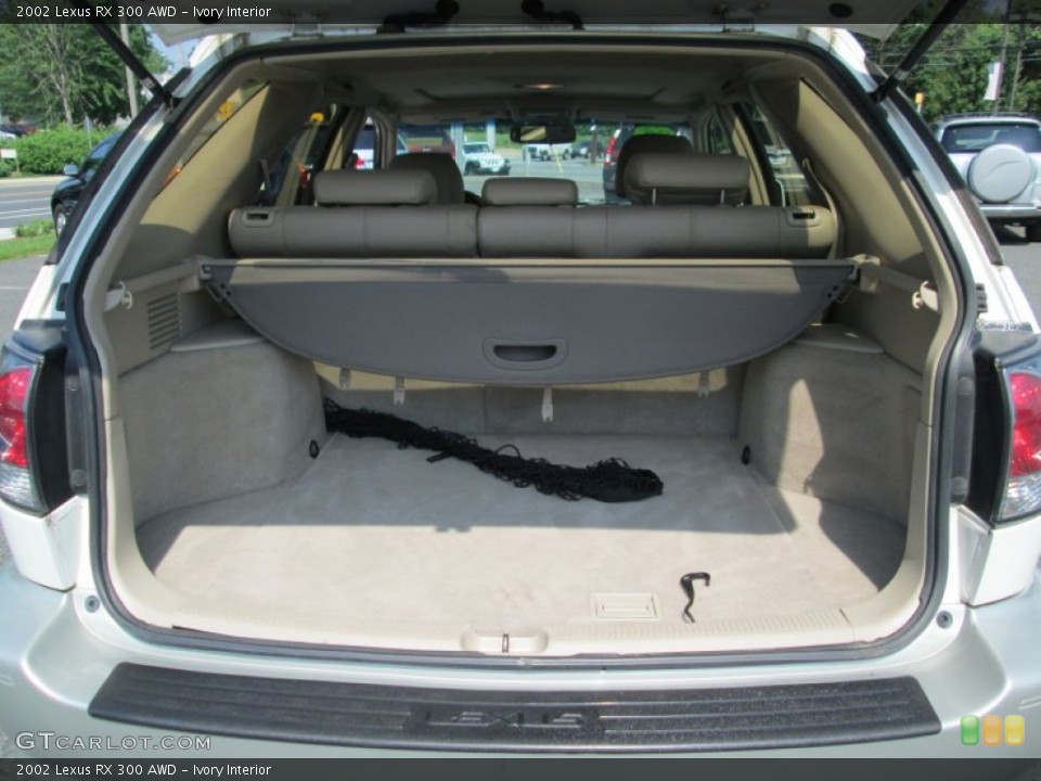 Ivory Interior Trunk for the 2002 Lexus RX 300 AWD #82381726