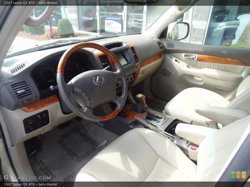 Ivory Interior Prime Interior for the 2007 Lexus GX 470 #82383667