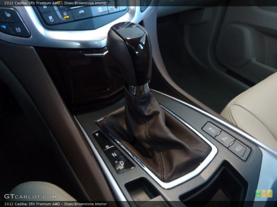 Shale/Brownstone Interior Transmission for the 2012 Cadillac SRX Premium AWD #82385068