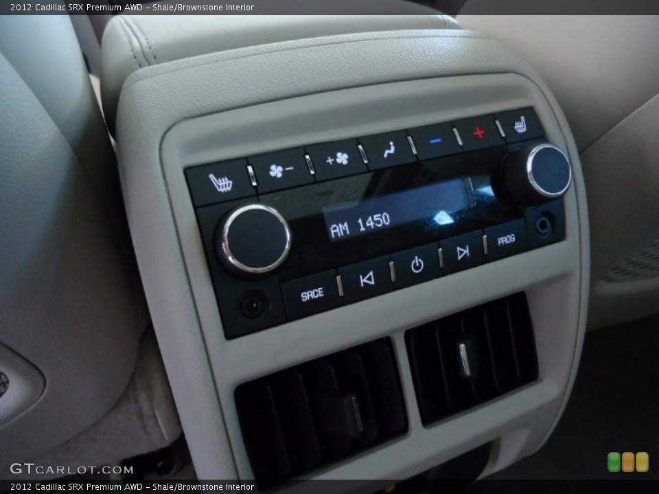 Shale/Brownstone Interior Controls for the 2012 Cadillac SRX Premium AWD #82385191