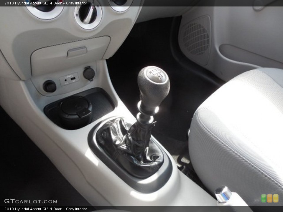 Gray Interior Transmission for the 2010 Hyundai Accent GLS 4 Door #82387150