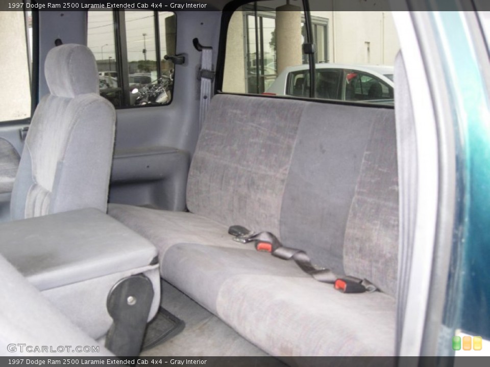 Gray Interior Rear Seat for the 1997 Dodge Ram 2500 Laramie Extended Cab 4x4 #82388370