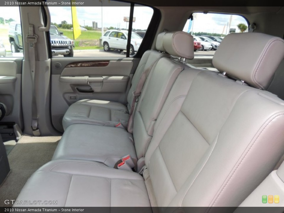 Stone Interior Rear Seat for the 2010 Nissan Armada Titanium #82390572