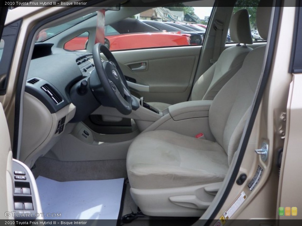 Bisque Interior Photo for the 2010 Toyota Prius Hybrid III #82390747