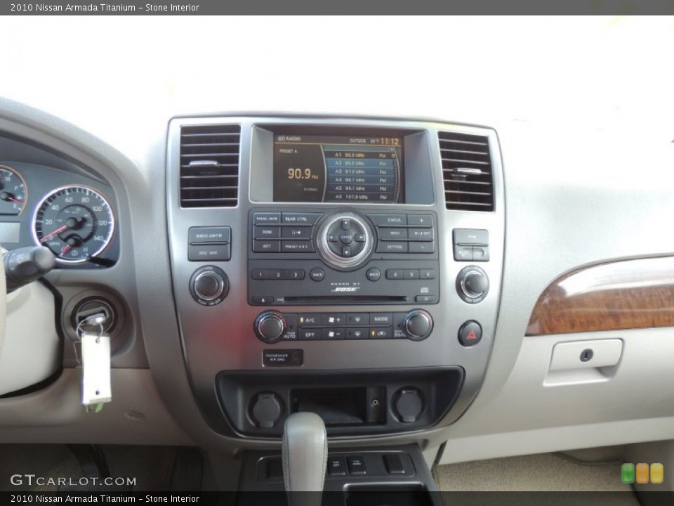 Stone Interior Controls for the 2010 Nissan Armada Titanium #82390749