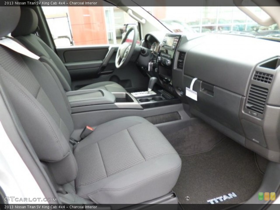 Charcoal Interior Photo for the 2013 Nissan Titan SV King Cab 4x4 #82391898