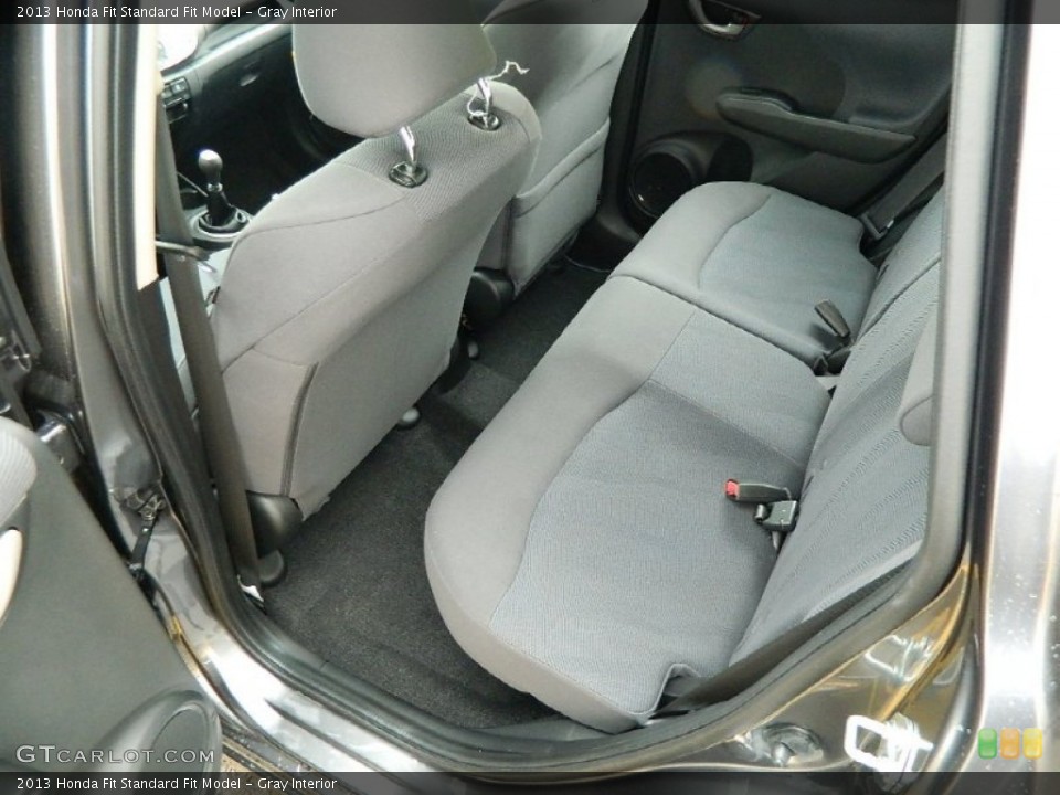 Gray Interior Rear Seat for the 2013 Honda Fit  #82394316