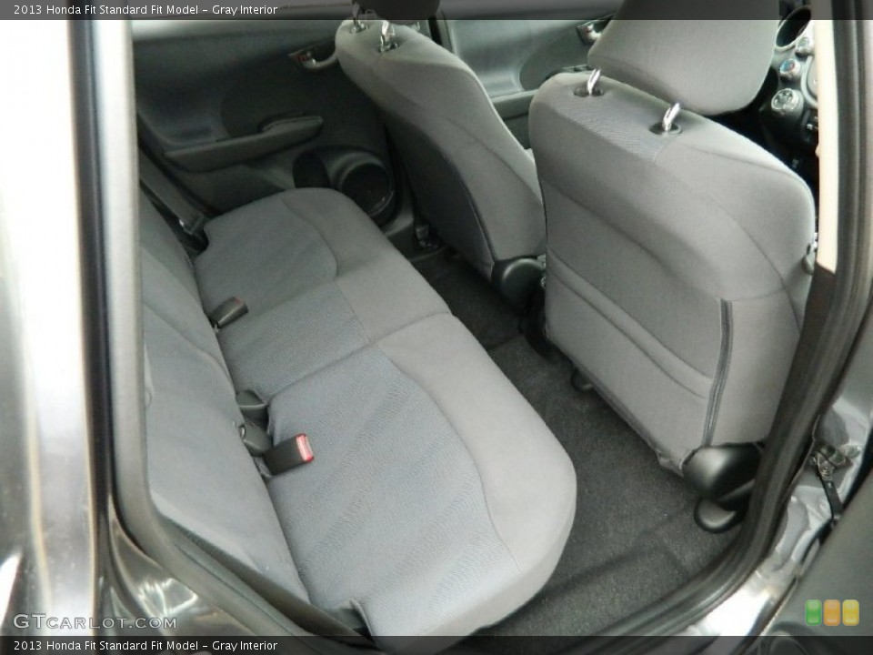 Gray Interior Rear Seat for the 2013 Honda Fit  #82394415