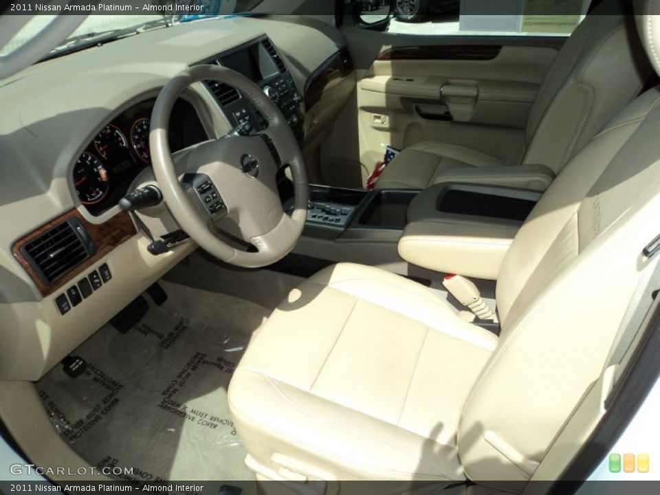 Almond Interior Photo for the 2011 Nissan Armada Platinum #82395573