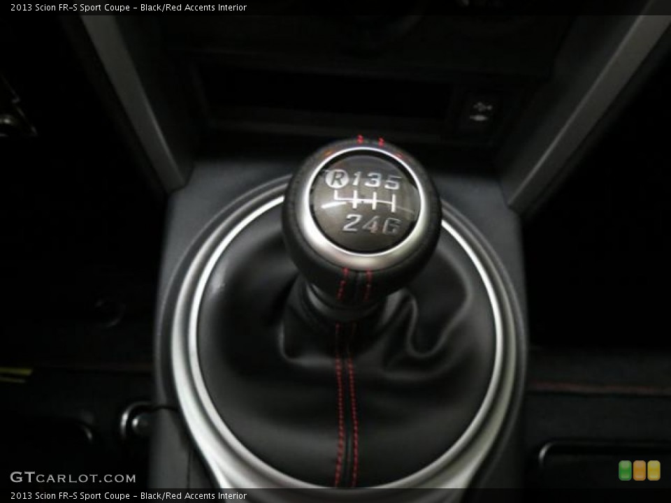 Black/Red Accents Interior Transmission for the 2013 Scion FR-S Sport Coupe #82396624