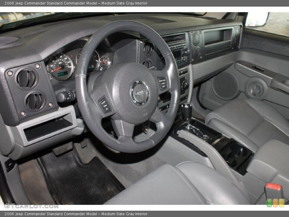 Medium Slate Gray Interior Prime Interior for the 2006 Jeep Commander  #82396752