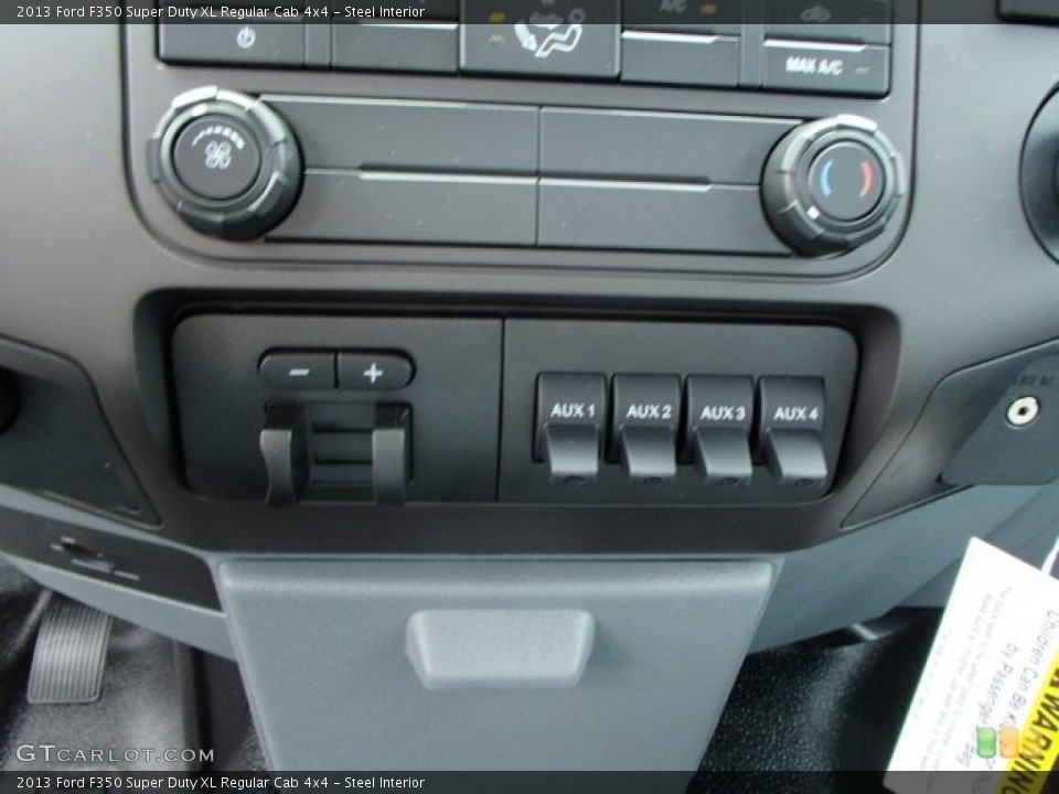 Steel Interior Controls for the 2013 Ford F350 Super Duty XL Regular Cab 4x4 #82398673