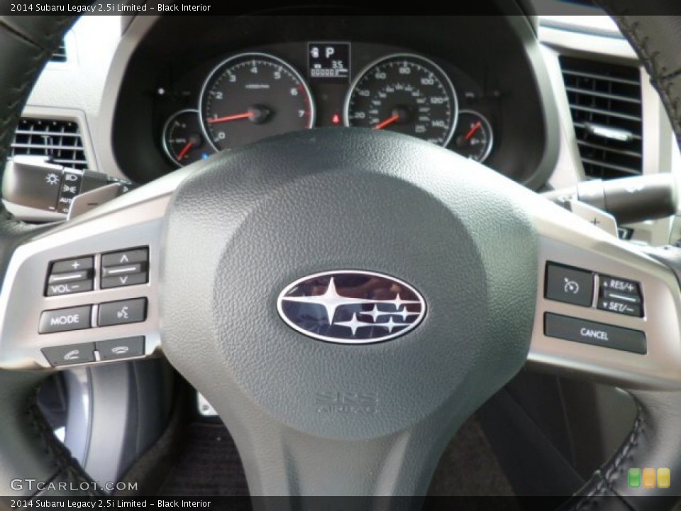 Black Interior Steering Wheel for the 2014 Subaru Legacy 2.5i Limited #82399902