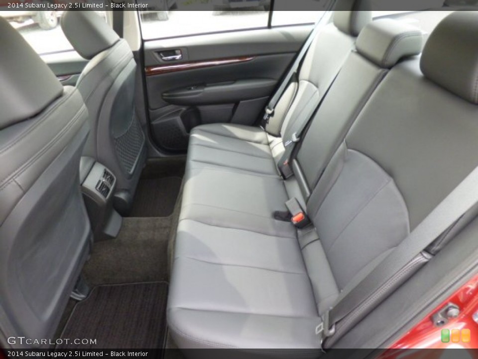 Black Interior Rear Seat for the 2014 Subaru Legacy 2.5i Limited #82400238
