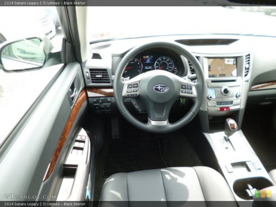 Black Interior Dashboard for the 2014 Subaru Legacy 2.5i Limited #82400694