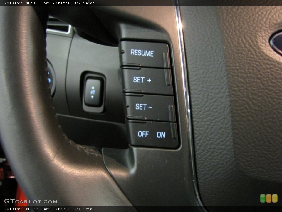 Charcoal Black Interior Controls for the 2010 Ford Taurus SEL AWD #82402449