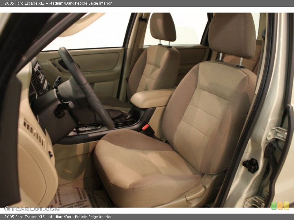 Medium/Dark Pebble Beige Interior Front Seat for the 2005 Ford Escape XLS #82402458