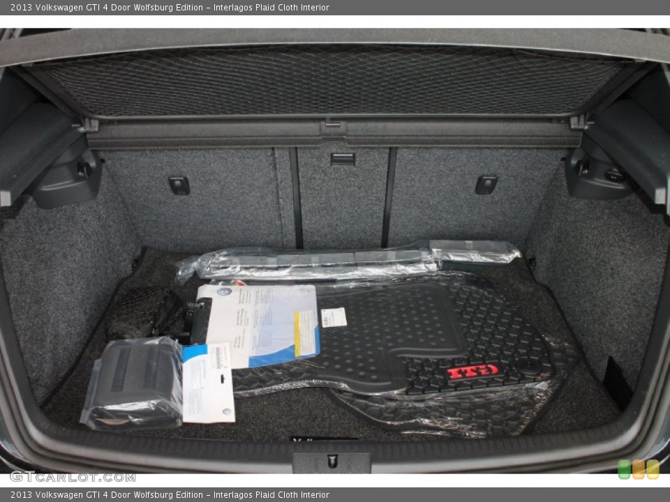 Interlagos Plaid Cloth Interior Trunk for the 2013 Volkswagen GTI 4 Door Wolfsburg Edition #82402677