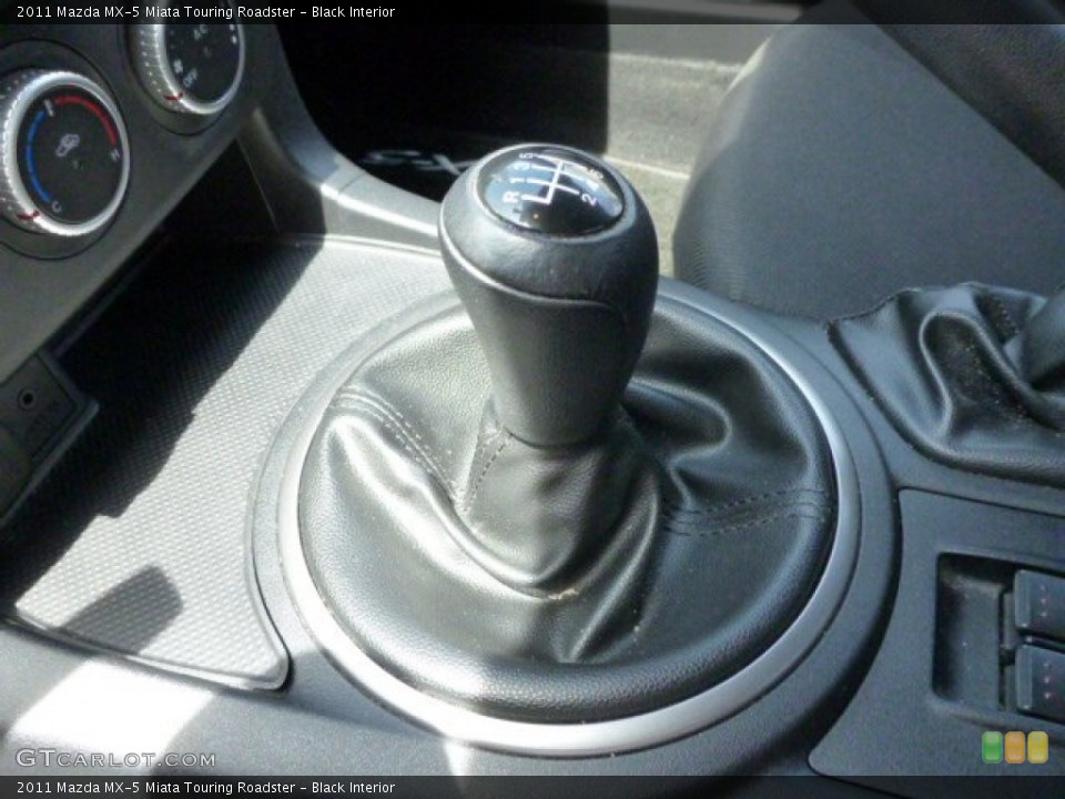 Black Interior Transmission for the 2011 Mazda MX-5 Miata Touring Roadster #82403611