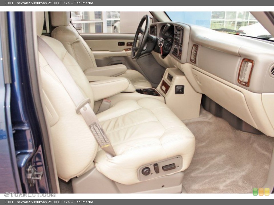 Tan Interior Photo for the 2001 Chevrolet Suburban 2500 LT 4x4 #82406809