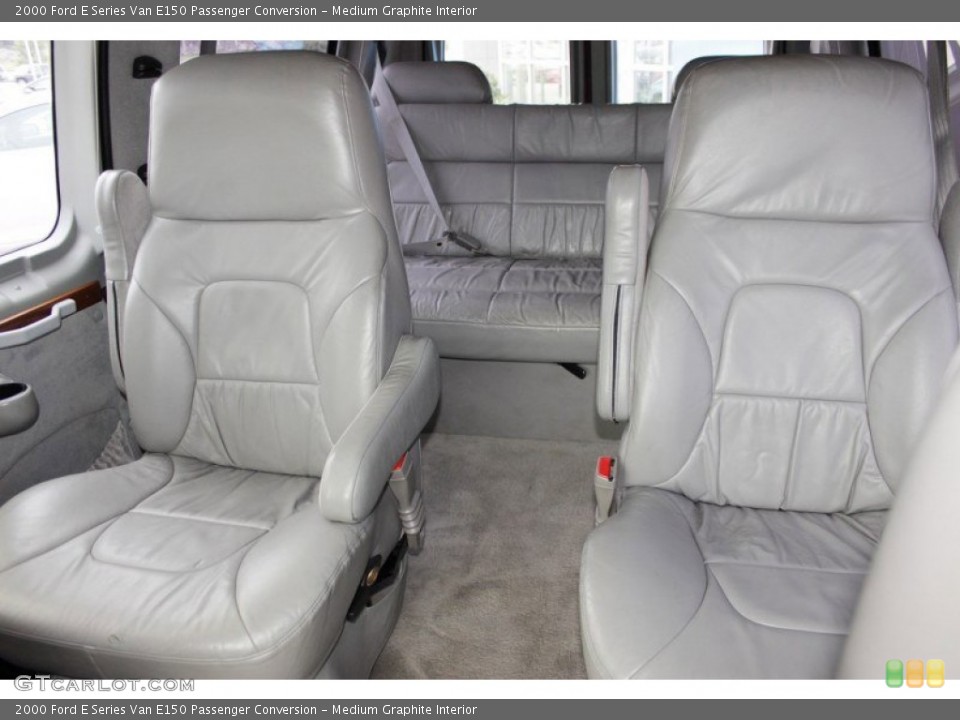 Medium Graphite Interior Rear Seat for the 2000 Ford E Series Van E150 Passenger Conversion #82409260