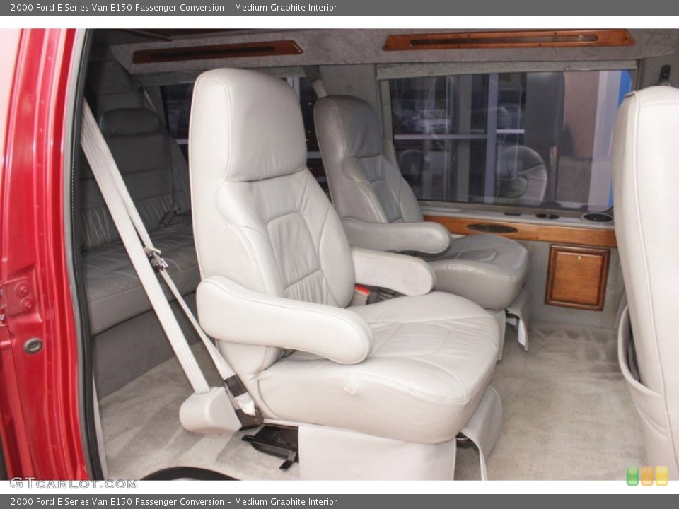 Medium Graphite Interior Rear Seat for the 2000 Ford E Series Van E150 Passenger Conversion #82409307