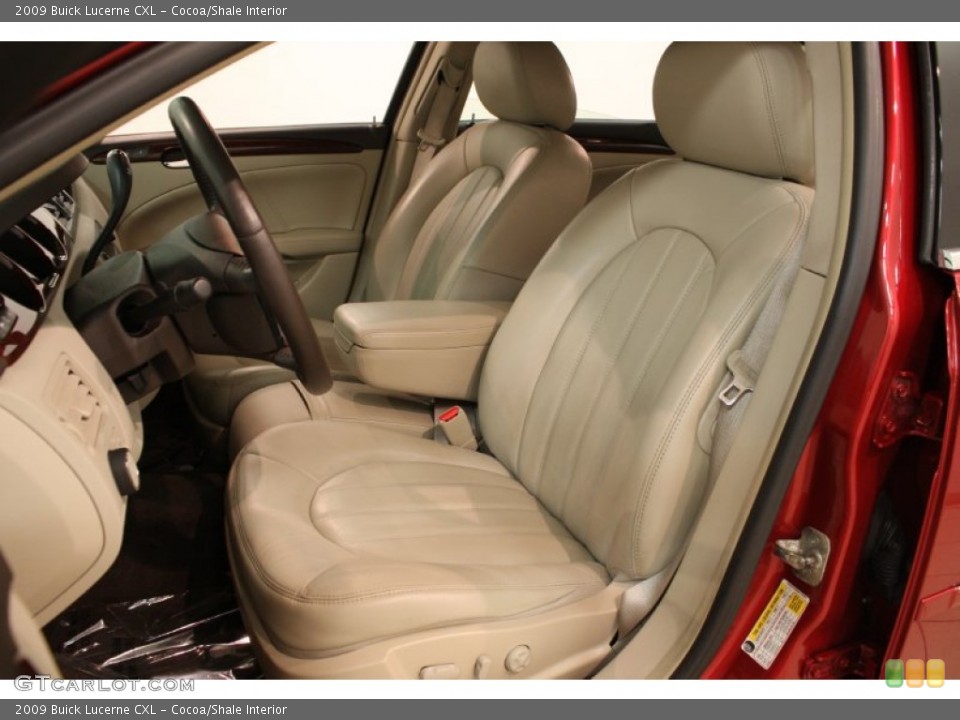 Cocoa/Shale Interior Front Seat for the 2009 Buick Lucerne CXL #82410195
