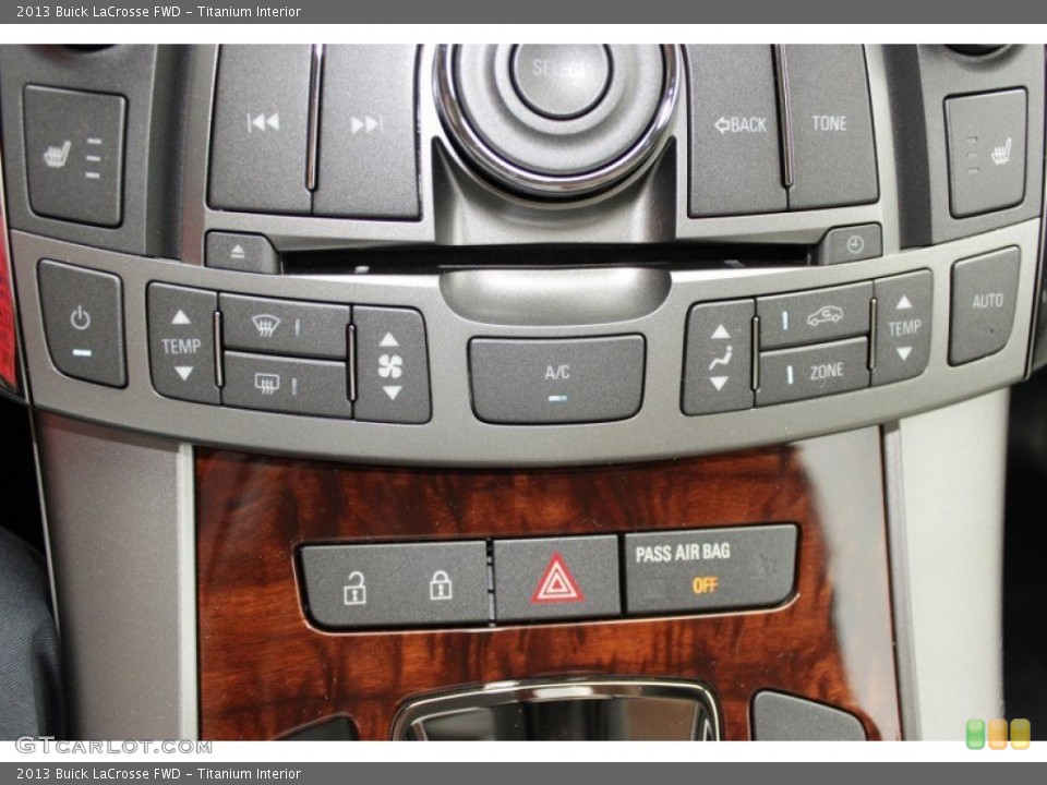 Titanium Interior Controls for the 2013 Buick LaCrosse FWD #82411281