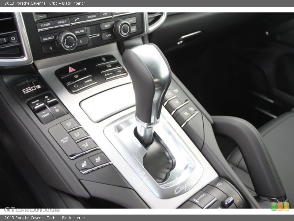 Black Interior Transmission for the 2013 Porsche Cayenne Turbo #82411293