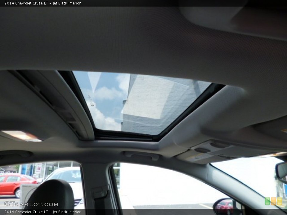 Jet Black Interior Sunroof for the 2014 Chevrolet Cruze LT #82412187