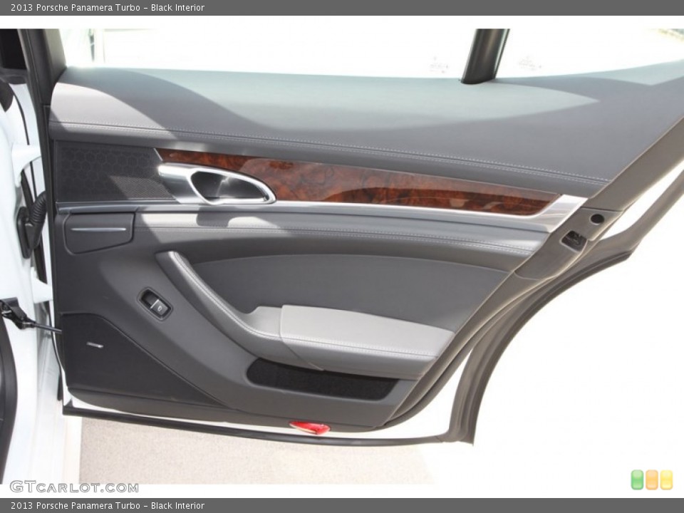 Black Interior Door Panel for the 2013 Porsche Panamera Turbo #82412590