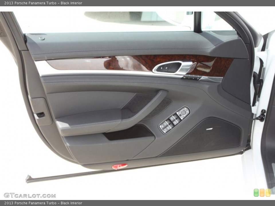 Black Interior Door Panel for the 2013 Porsche Panamera Turbo #82412843
