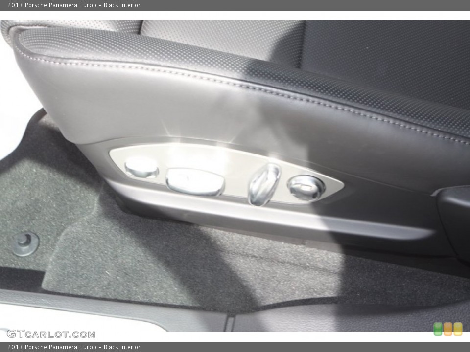 Black Interior Controls for the 2013 Porsche Panamera Turbo #82412902