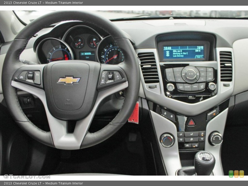 Medium Titanium Interior Dashboard for the 2013 Chevrolet Cruze LT #82412952