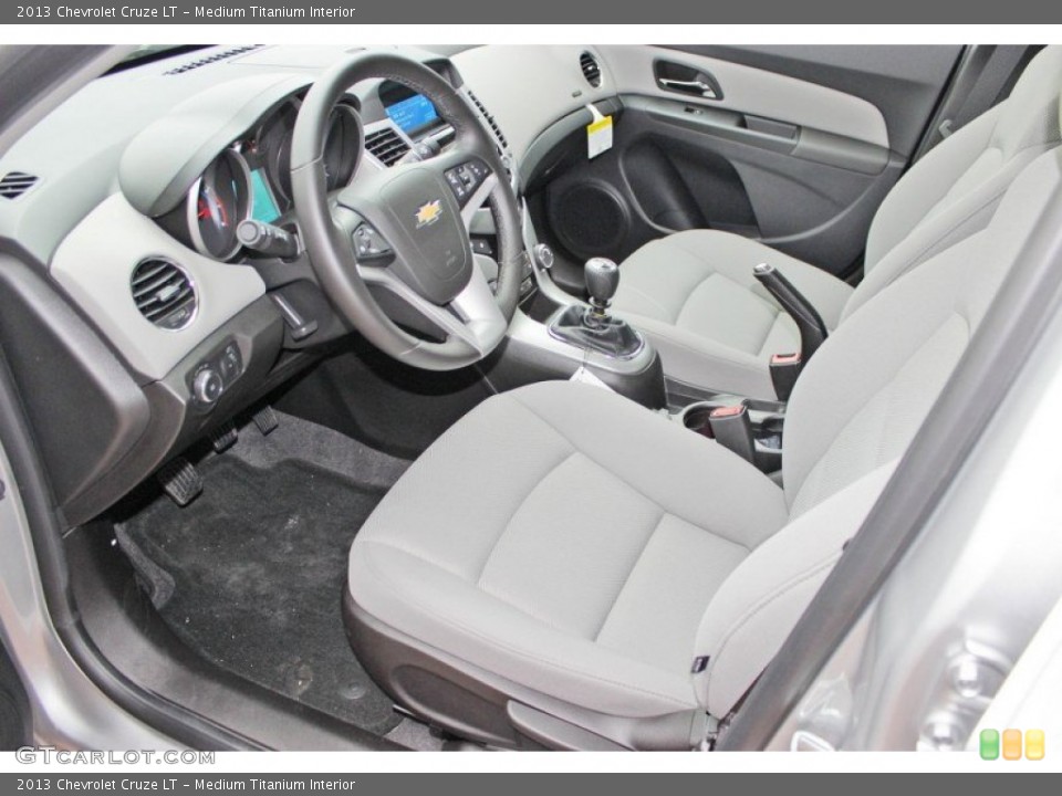 Medium Titanium 2013 Chevrolet Cruze Interiors