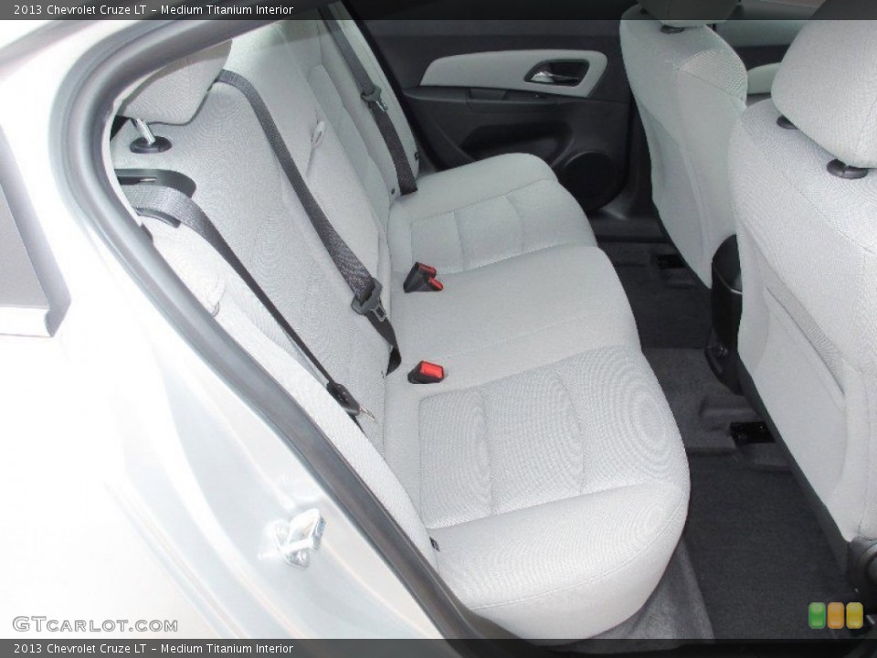 Medium Titanium Interior Rear Seat for the 2013 Chevrolet Cruze LT #82413246