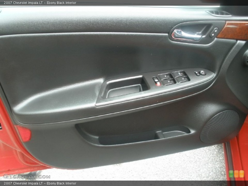 Ebony Black Interior Door Panel for the 2007 Chevrolet Impala LT #82414560