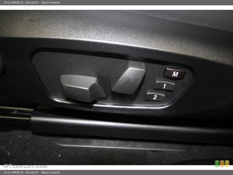 Black Interior Controls for the 2014 BMW X3 xDrive35i #82420002