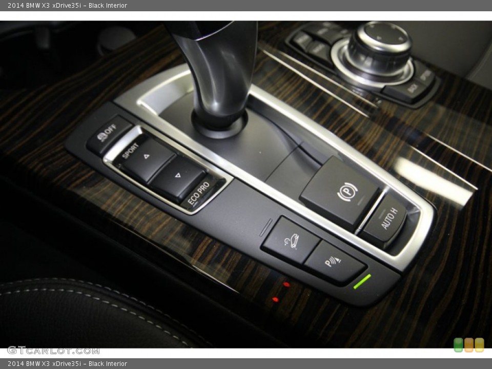 Black Interior Controls for the 2014 BMW X3 xDrive35i #82420139