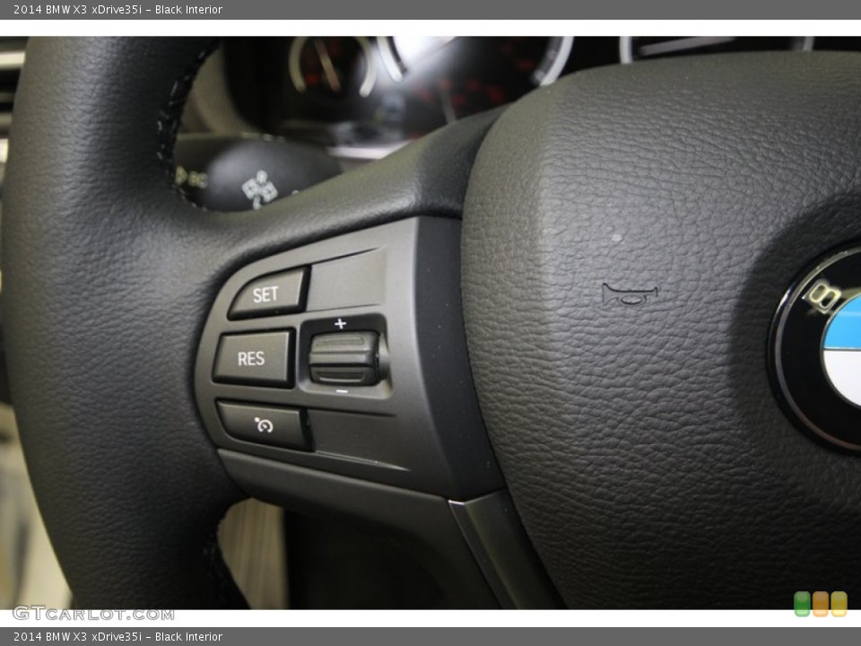 Black Interior Controls for the 2014 BMW X3 xDrive35i #82420283