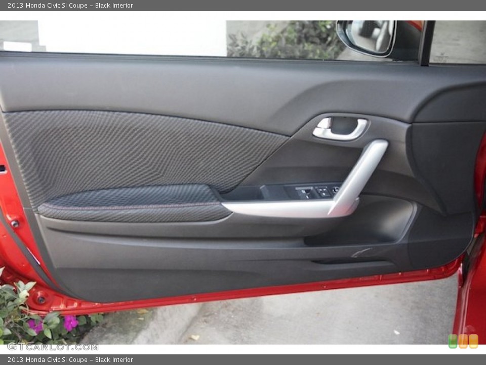 Black Interior Door Panel for the 2013 Honda Civic Si Coupe #82421505