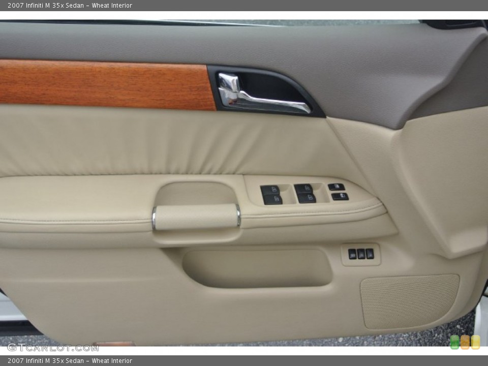 Wheat Interior Door Panel for the 2007 Infiniti M 35x Sedan #82423173